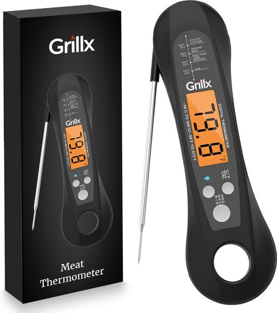 GrillX BBQ Meat Thermometer - BBQ Thermometer
