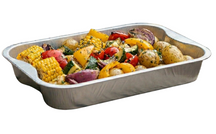 Cookinglife Grill BBQ Aluminium Trays / BBQ Grill Tray - 30 x 20 cm - 9 pieces