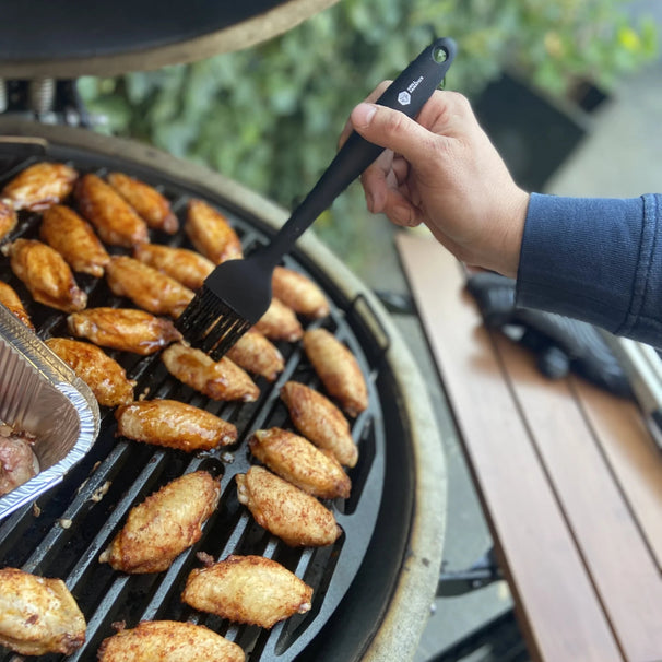Cookinglife Grill Brochas para BBQ / Brochas para hornear - Silicona - 2 unidades - 21 y 25 cm