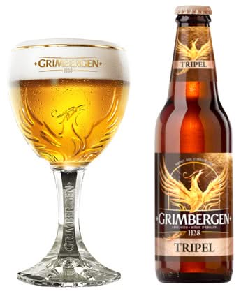 Grimbergen Beer Glasses on Foot 250 ml - 2 pieces