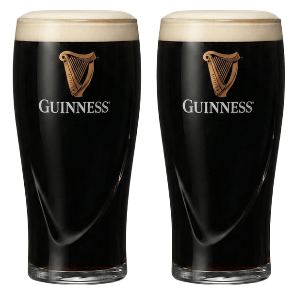 Vasos de cerveza Guinness Pint 500 ml - 2 unidades