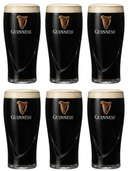 Guinness Beer Glasses Pint 500 ml - 6 pieces
