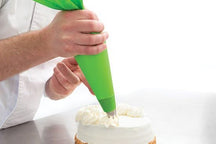 One Way Piping Bag - Plastic 53 x 28 cm Green 12 pieces - Icing Pastry Bag