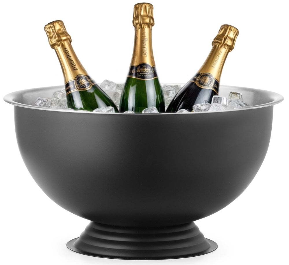 Cookinglife Enfriador de Champagne / Cubitera Negra - ø 39 cm