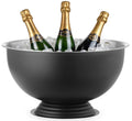Cookinglife Enfriador de Champagne / Cubitera Negra - ø 39 cm