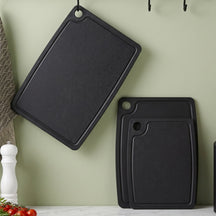 Hendi Cutting Board Non-Slip - Dishwasher Safe - Black Wood Fiber - 30 x 23.5 cm