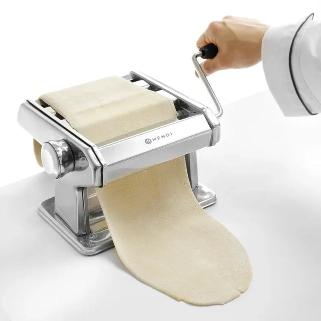 Rolling out with the pasta machine