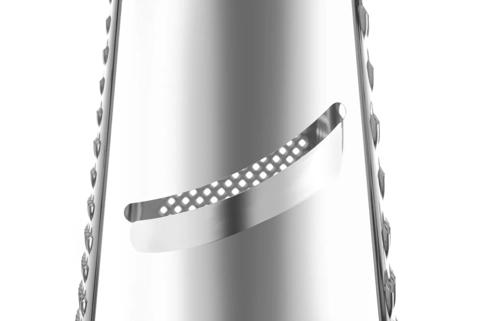 Hendi Grater four-sided with collection tray - Stainless Steel