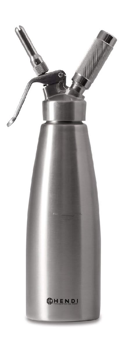 Sifón para nata Hendi acero inoxidable 500 ml