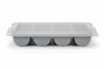 Hendi Cutlery Tray 4-Compartment GN 1/1 + Lid - Grey