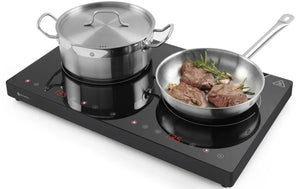 Placa de inducción doble Hendi - Kitchen Line - 3500 W