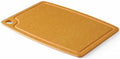 Hendi Cutting board  non-slip - dishwasher safe - brown wood fiber - 44 x 32.5 cm