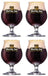 Hertog Jan Beer Glasses on Foot 250 ml - 4 pieces