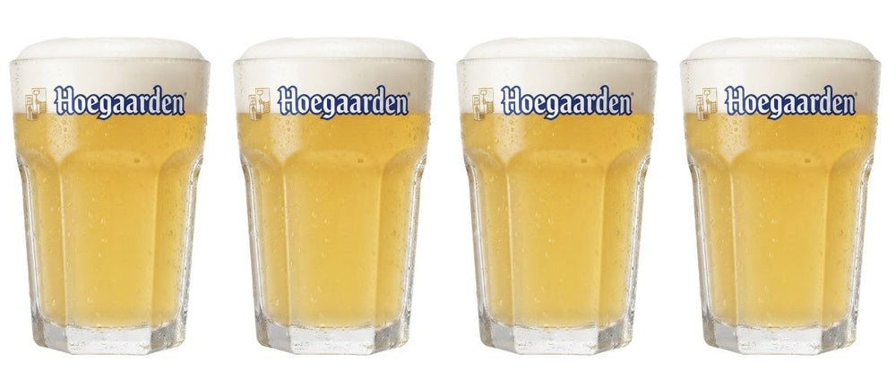 Vasos de cerveza Hoegaarden Witbier 250 ml - 4 piezas