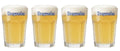 Vasos de cerveza Hoegaarden Witbier 250 ml - 4 piezas