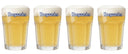 Vasos de cerveza Hoegaarden Witbier 250 ml - 4 piezas