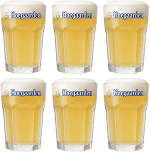 Vasos de cerveza Hoegaarden Witbier - 330 ml - 6 unidades