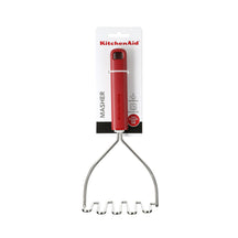 KitchenAid Classic Potato Masher Empire Red 25.5 cm