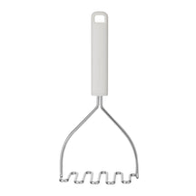 KitchenAid Potato Masher Classic Porcelain White Plastic Stainless Steel 25.5 cm - Masher