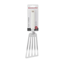 KitchenAid Spatula Classic Porcelain White Stainless Steel 31.5cm - Turner
