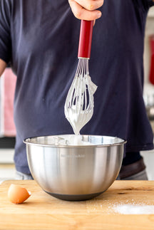 KitchenAid Whisk Classic Empire Red Plastic / Stainless Steel 27cm - Baking Whisk Dishwasher-safe