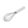 KitchenAid Whisk Classic Porcelain White Plastic / Stainless Steel 27cm - Baking Whisk Dishwasher-safe