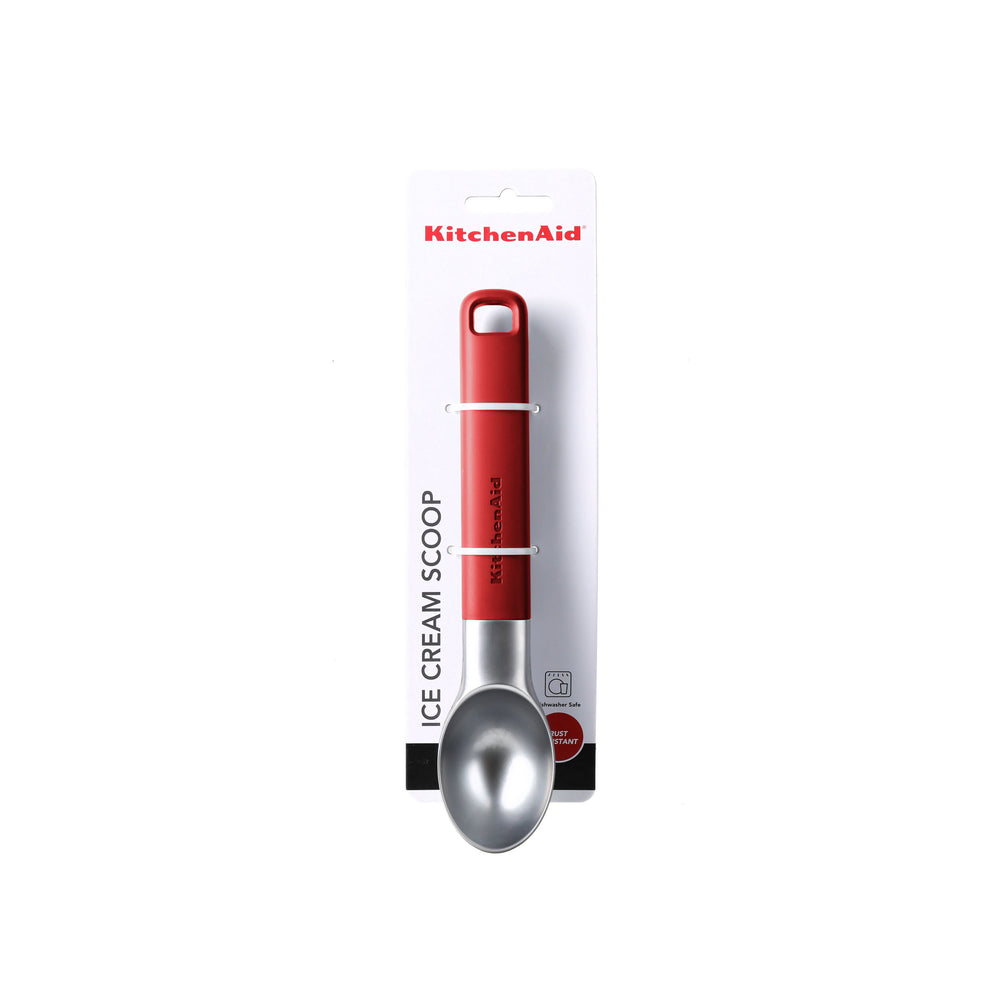 KitchenAid Classic Ice Cream Scoop, Empire Red, 21 cm