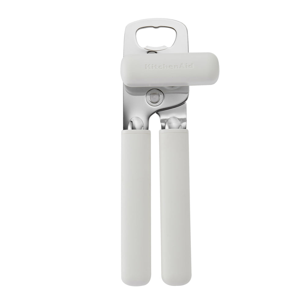 KitchenAid Can Opener Classic Porcelain White Plastic Stainless Steel 20cm - Bottle Opener