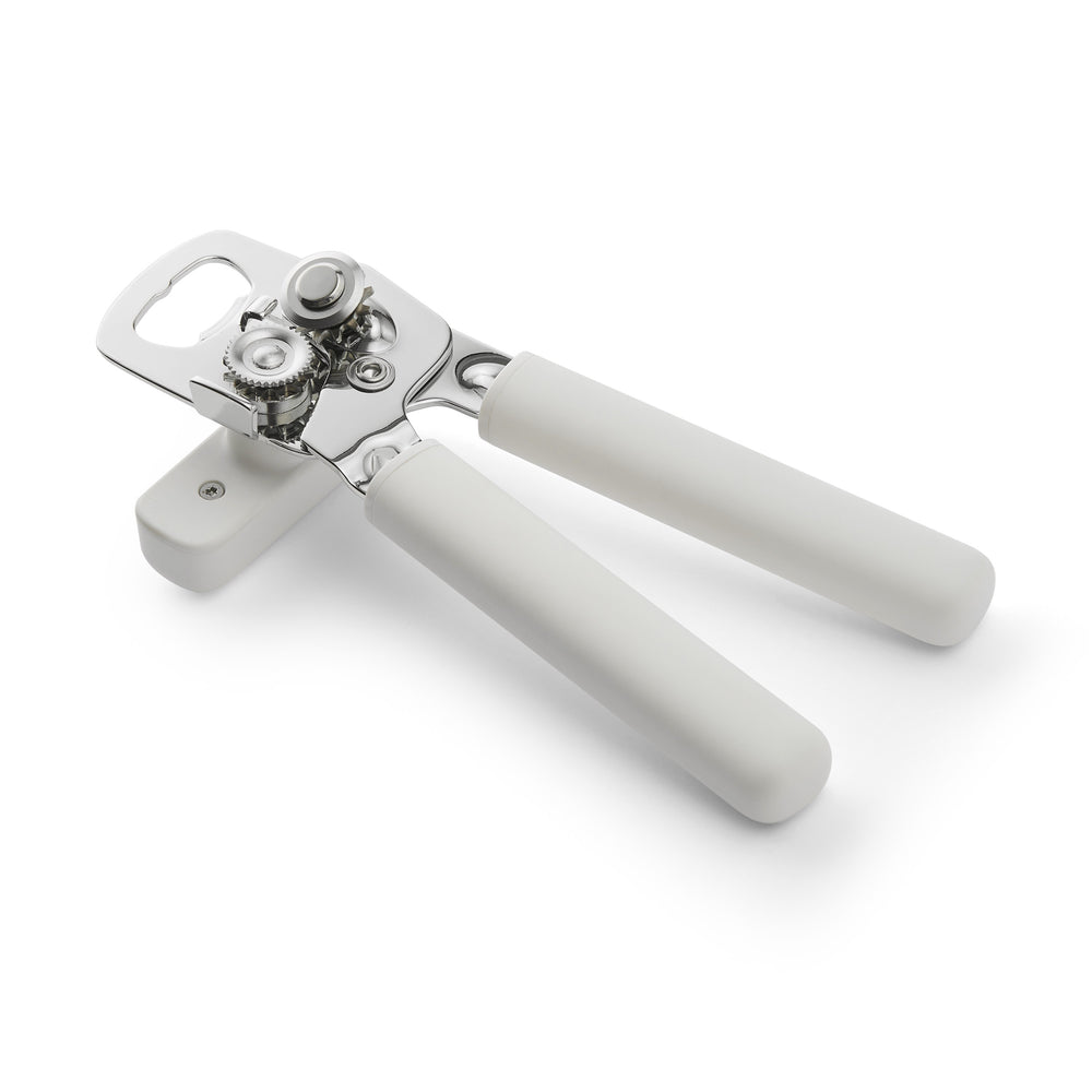 KitchenAid Can Opener Classic Porcelain White Plastic Stainless Steel 20cm - Bottle Opener