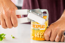 KitchenAid Can Opener Classic Porcelain White Plastic Stainless Steel 20cm - Bottle Opener