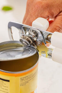 KitchenAid Can Opener Classic Porcelain White Plastic Stainless Steel 20cm - Bottle Opener