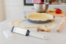 KitchenAid Fine Grater Classic Porcelain White Plastic / Stainless Steel 29cm - Fine Zester