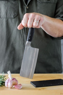 KitchenAid Cleaver Gourmet Stainless Steel 15 cm - Chopping Knife - with blade protector