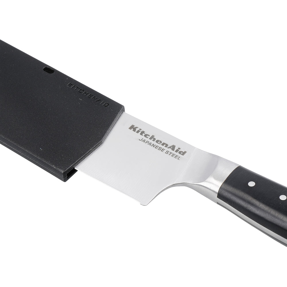 KitchenAid Chef Knife Gourmet Stainless Steel 20 cm - All-Purpose Kitchen Knife - with blade protector