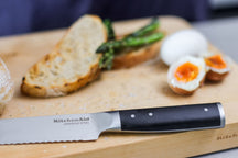 KitchenAid Bread Knife Gourmet Stainless Steel 20 cm - with knife protector
