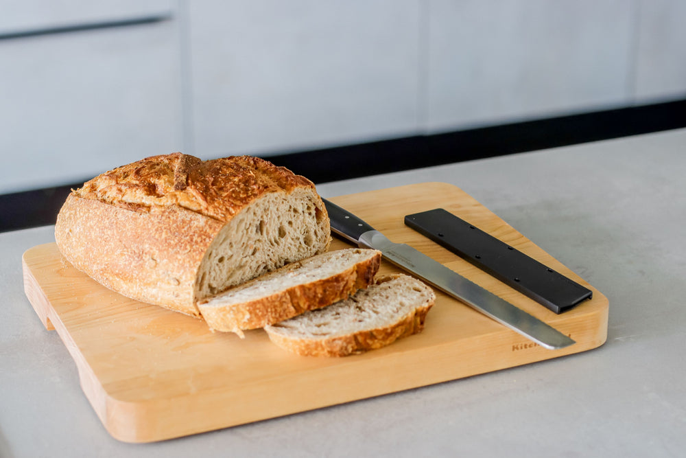KitchenAid Bread Knife Gourmet Stainless Steel 20 cm - with knife protector