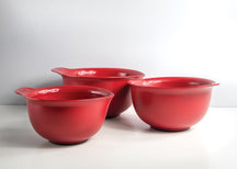 KitchenAid Mixing Bowl Set Core Empire Red 3-piece - 2.4, 3.3 & 4.3 litre
