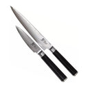 Set de cuchillos Kai Shun Classic - acero damasco de 32 capas - (Cuchillo de oficina + Cuchillo universal) 2 piezas - DMS-210