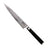 Kai Tomatenmes Shun Classic 15 cm damaststaal met zwart heft, vrijstaand op witte achtergrond