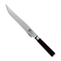 Kai Trancheermes Shun Classic 20 cm damaststaal met zwart heft, vrijstaand op witte achtergrond