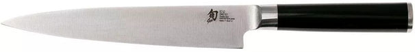 Cuchillo flexible para filetear Kai Shun Classic - acero damasco de 32 capas - 18 cm - DM-0761