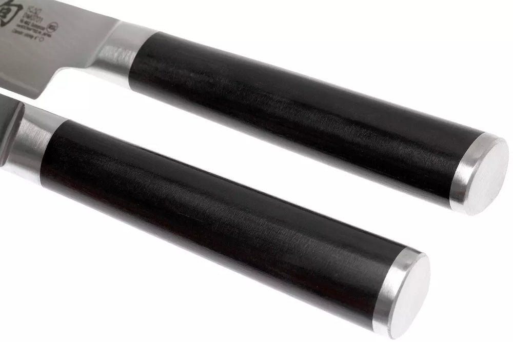 Set de cuchillos Kai Shun Classic - acero damasco de 32 capas - (Cuchillo de oficina + Cuchillo universal) 2 piezas - DMS-210