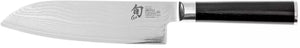 Cuchillo Santoku Kai Shun Classic - acero damasco de 32 capas - 18 cm - DM-0702