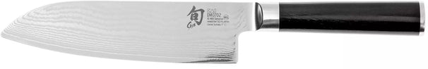 Cuchillo Santoku Kai Shun Classic - acero damasco de 32 capas - 18 cm - DM-0702