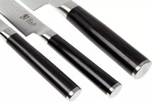 Kai Knife Set Shun Classic - 32 layers damask steel - (office knive + Utility knife + Chef's knife) 3-piece - DMS-300