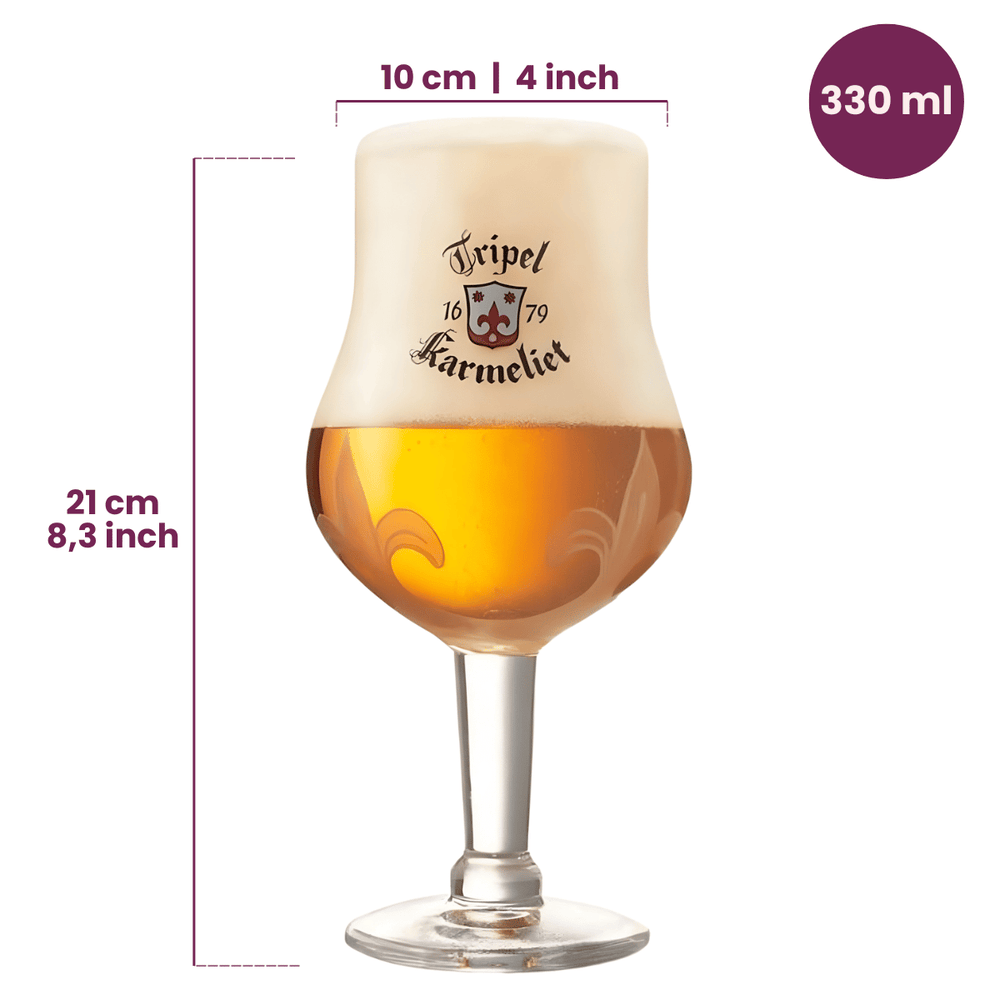 Karmeliet Beer Glasses - 330 ml - 4 pieces