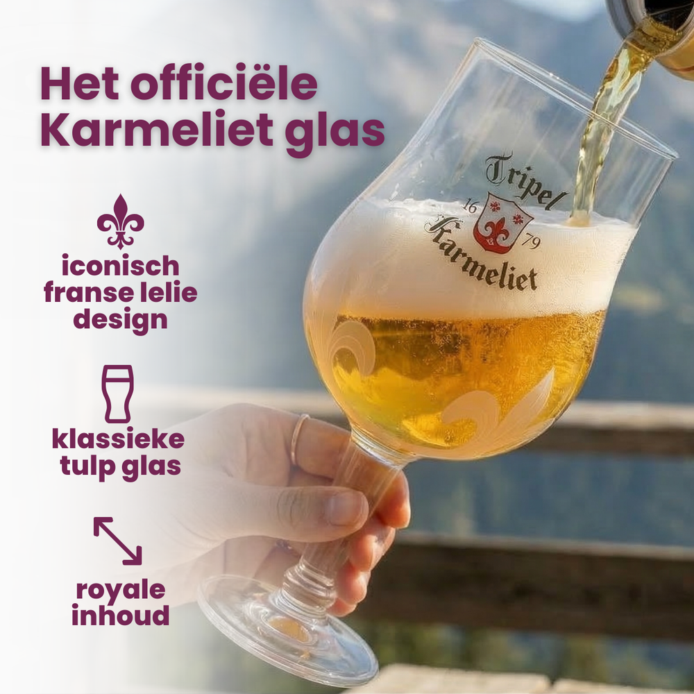Karmeliet Beer Glasses - 330 ml - 4 pieces