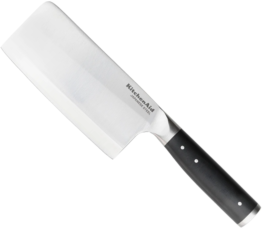 KitchenAid Cleaver Gourmet Stainless Steel 15 cm - Chopping Knife - with blade protector
