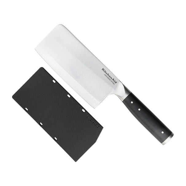 KitchenAid Cleaver Gourmet Stainless Steel 15 cm - Chopping Knife - with blade protector
