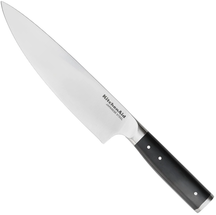 KitchenAid Chef Knife Gourmet Stainless Steel 20 cm - All-Purpose Kitchen Knife - with blade protector